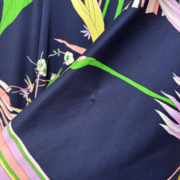 VINTAGE Jeannene Booher Tropical Jersey Dress - Picture 9 of 10